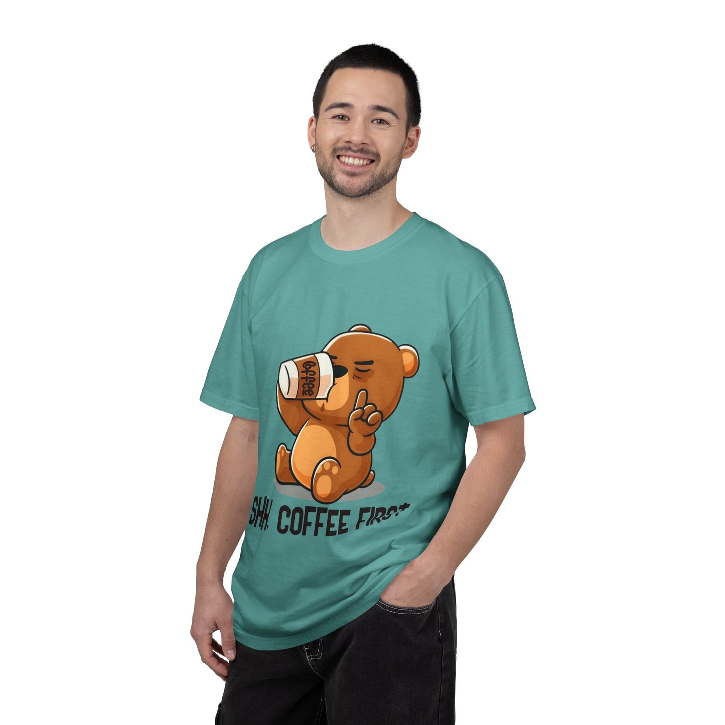 SHH Coffee First T-shirt