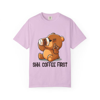 SHH Coffee First T-shirt