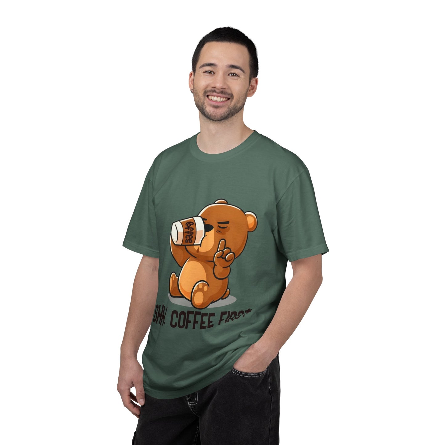 SHH Coffee First T-shirt